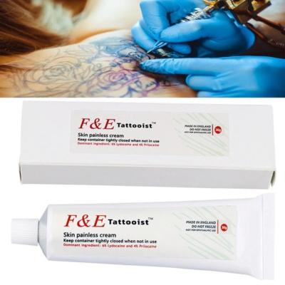 China F&E Tattooist Numb Anaesthetic Pain Stop Cream Pain Relief Cream For Micro Needle Factory Supply for sale
