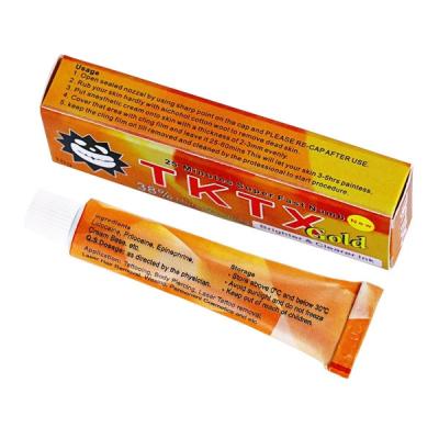 China TKTX40% Painless Numbing Cream For Tattoo Anaesthetic Numb Pain Killer Cream for sale