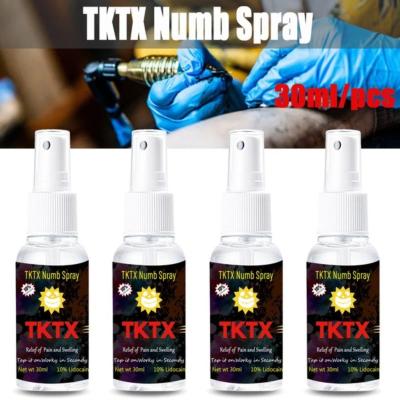 China New Topical Anesthesia Lidocain Spray Tktx Numbing Anesthetic Spray Tattoo Supply for sale
