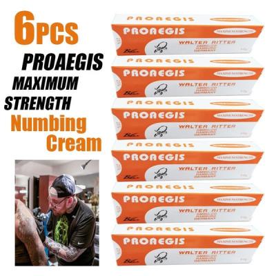 China PRAOEGIS Painless Pain Relief Anaesthetic Numb Cream Pain Stop Pain Killer Cream For Tattoo Permanent Makeup for sale
