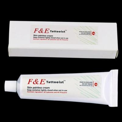 China F&E Tattooist Pain Stop Cream Microneedle Permanent Makeup Pain Relief Cream for sale