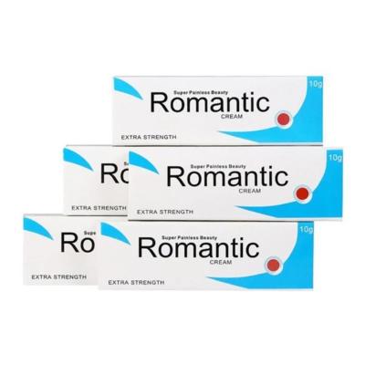 China Romantic Pain Stop Cream Permanent Makeup Topical Anaesthetic Numb Pain Relief Cream for sale