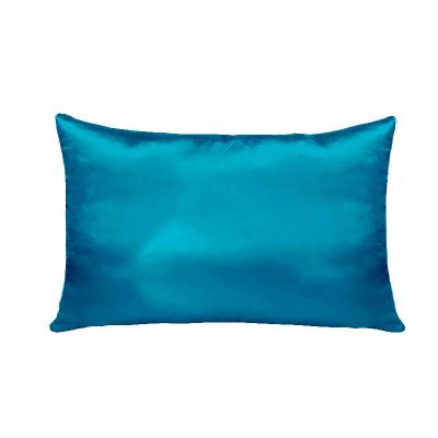 China Plain Dyed Anti Wrinkle Pillow Case , 20×30inch Dark Green Blissy Pillow Cover for sale