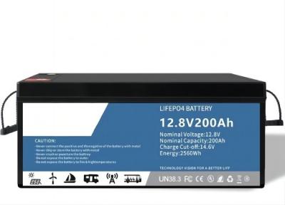 Китай Экологический дружелюбный блок батарей лития BYD 12.8V 200AH lifep04 с LCD для тележки гольфа продается