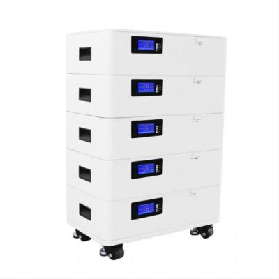 China High Output Power Stackable Solar Panel Inverter 20.48KWH LFP Battery With CE UL Approved For Home   for sale
