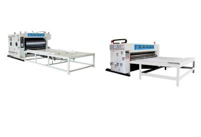 China JLE semi automatic big roller printer slotter die cutter machine for sale