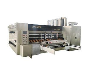 China JLB Automatic Econoimic speed flexo printer slotter die cutter stacker machine for sale