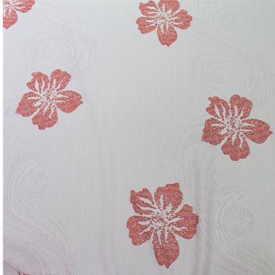 China Water Resistant 240gsm Poly Jacquard Knit Fabric With Flower Pattern for sale