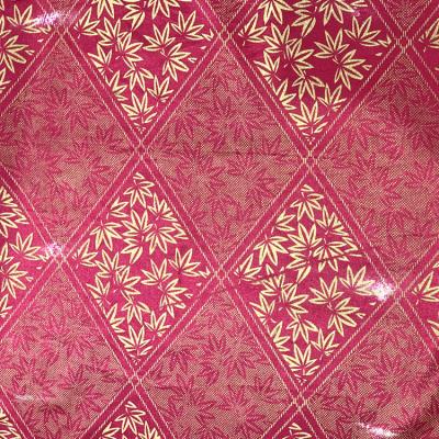 China Gold Printing Anti Water 85gsm Polyester Tricot Fabric For Mattress Cover for sale