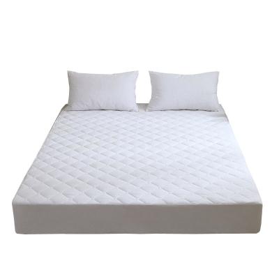 China Foldable Bed Protection Pad , 9inches Height Removable Mattress Cover for sale