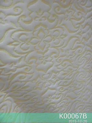 China 160gsm White Jacquard Fabric For Bedding Anti Dust for sale