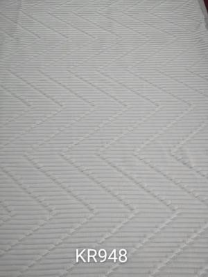 China Polyester 400gsm Jacquard Mattress Fabric Tear Resistant for sale