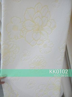 Chine Le polyester 180g/M2 imperméable a tricoté le tissu de jacquard pour le matelas à vendre