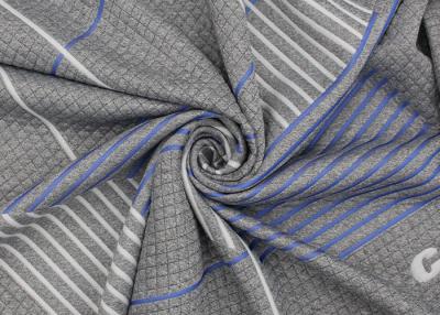 China Dustmite impermeabiliza color de encargo hecho punto de la tela del colchón del telar jacquar del poliéster en venta
