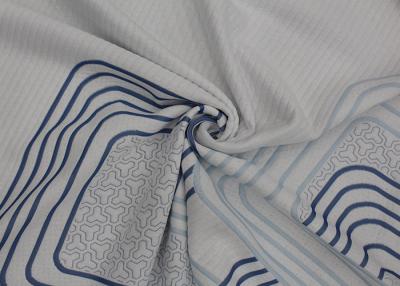 China Geometric Printing Jacquard Latex Mattress Fabric Air Layer for sale