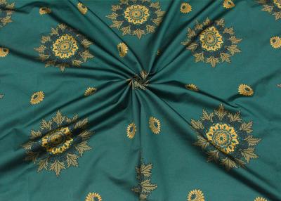 中国 Royal pattern warp knitted printed gold powder mattress cloth polyester Pengji fabric 販売のため
