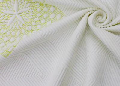 China El poliéster hizo punto la tela del hogar del telar jacquar para la tela Tela-hecha punto colchón en venta
