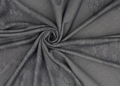 Chine Tissu protecteur de toile de vente directe Gray Polyester Knitted Jacquard Mattress d'usine à vendre