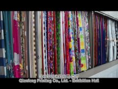 230cm Width Mattress Quilting Fabric Printed Polyester Spinning Mattress Cloth