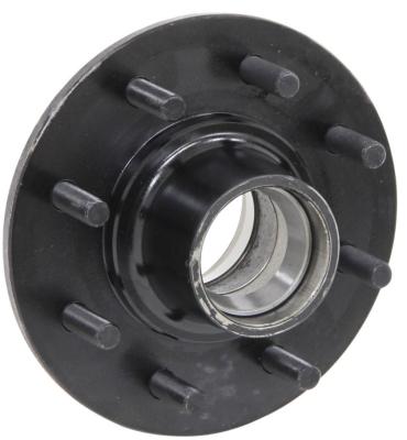 China 8 Bolts 6.5'' PCD Trailer Idler Hubs 7000Lbs Heavy Duty Trailer Hub Assembly for sale