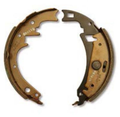 China Airui Agricultural 10 X 2 1 4 Trailer Brake Shoes For Hills And Mountains for sale