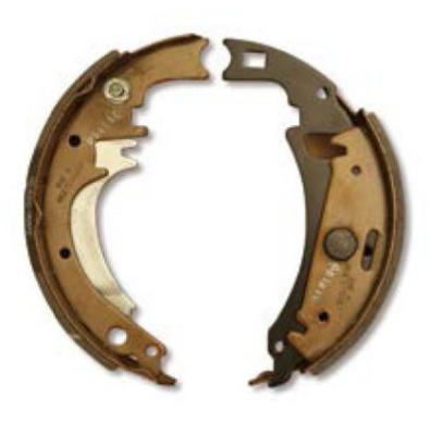 China ISO TS16949 10 Inch Hydraulic Trailer Brake Shoes OEM ODM for sale