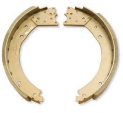 China IATF16949 12.25*2.5 Inch Electric Trailer Brake Shoes For Torsion Trailer Axles for sale