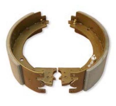 China 12.25x4 Inch Electric Brake Shoes for sale