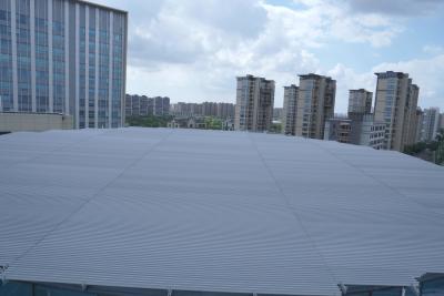 China Edificio retractable teledirigido Sun del tejado del Louvre que sombrea la aleación de aluminio del sistema en venta