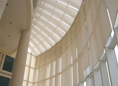 China Long Commercial Internal Electric Blinds Architectural Building Shade System for sale
