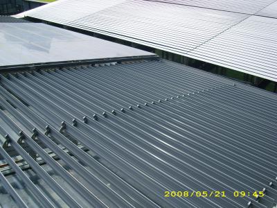 Chine Contrôle de lumière à abats-sons escamotable en aluminium de façade de génération du système de toit de profil aérodynamique à vendre