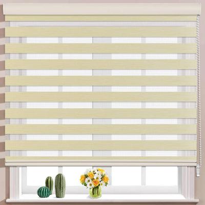 China Waterproof Manual Roller Shades Window Curtains Roller Shades 100% Polyester Fabric for sale