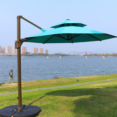 China Aleación de aluminio de la playa poste los 3*3m Sunbrella impermeable en venta