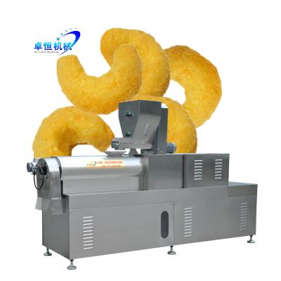 China 75kw Automatic Corn Rice Cheese Ball Puff Snack Making Machine for from Zhuoheng for sale