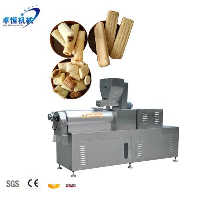 China Engineer's Guidance Installation Corn Puff Snack Making Machine for Core Snack Filling for sale