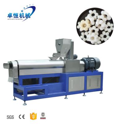 China 114kw Home Puffed Corn Maize Rice Snacks Extruder For Snacks Production for sale