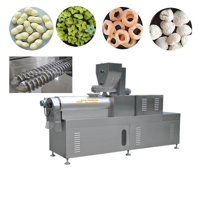 China ABB Relay Powered Puffed Snacks Chips Food Making Machine With Video Outgoing Inspection for sale