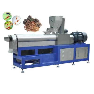 China Linea de producción de pellets de alimentos para peces flotantes de acuario pequeño máquina de extrusión de procesamiento en venta