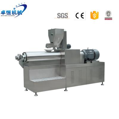 China Double Screws Extruder Dog Food Processing Line Making Machine Line for 23*3*3m Size for sale