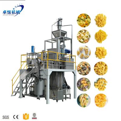 Chine Ligne de production industrielle de machines à macaronis à pâte à découpe courte avec fonction d'extrusion à vendre