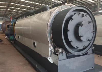China Skid Mounted Tire Pyrolysis Plant , Continuous Tyre Pyrolysis Plant for sale