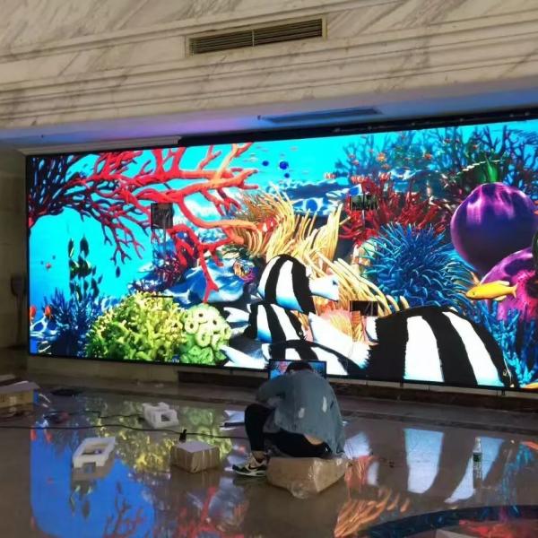 Quality 3000W Perimeter Led Screen Wall Panels Display Customized for sale
