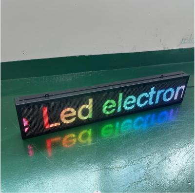 China IP65 Led Car Display Sign Message Screen For Advertising for sale