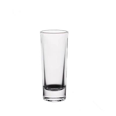 China Glassware mini heavy base 60ml 2oz shot glass Custom Logo wine whiskey Vodka cup Shot Wine Glasses for sale