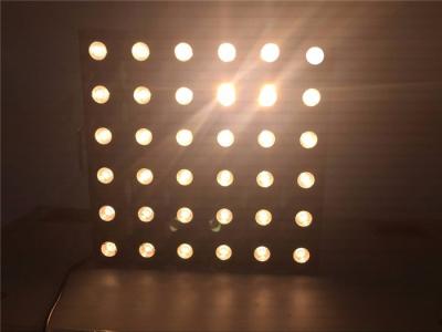 China 36x3w Matrix Amber Pixels LED Effect Light DJ Equipment 0-100% Dimming for sale