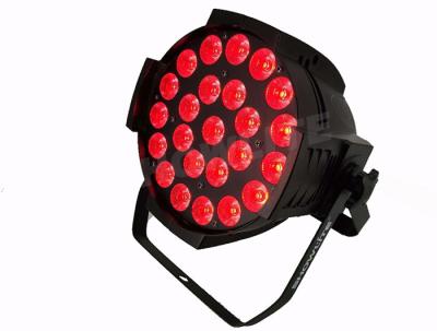China Colorful RGBW 24*10W  4 In 1 LED Par Wash Lights For Nightclubs 8CH Channel LED Par Can Wash indoor Light for sale