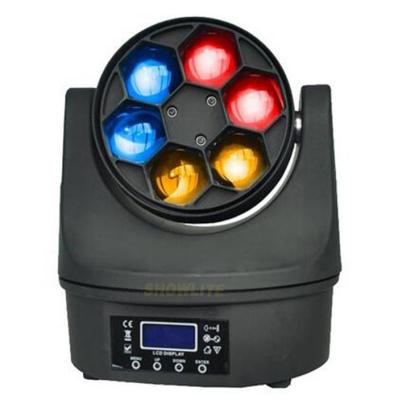 中国 導かれたビーム小型LED RGBW移動頭部の軽いSharpyの効果のビーム軽い6*10W効果の標準の缶RGBW移動ヘッド ライト 販売のため