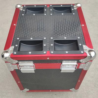 China Portable Lighting Flight Case with 4 butterfly locks Durable Heavy Duty for sale