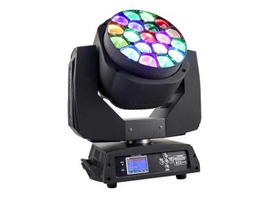 China LED 19*15W RGBW  4in1 OSRAM Lamp Big Bee Eyes LED Wash Zoom Stage Light DMX DJ disco Event Light High Power LED for sale