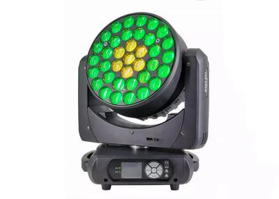 China 37*15w LED Moving Head Light RGBW 4 In1 Zoom Wash Circle Control  For DJ Stage for sale